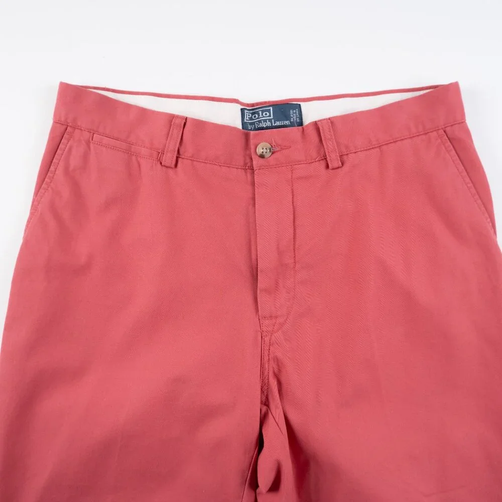 POLO by Ralph Lauren Suffield Pant red cotton chino pants size 32x30